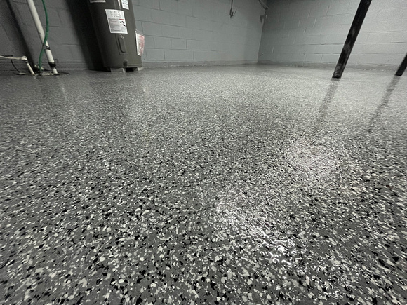 GP & basement HERMETIC™ Flake by DCE Flooring LLC 8
