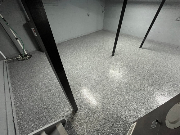 GP & basement HERMETIC™ Flake by DCE Flooring LLC 9