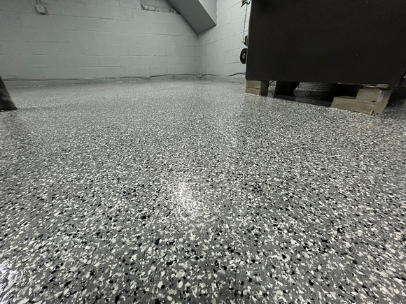 GP & basement HERMETIC™ Flake by DCE Flooring LLC 12