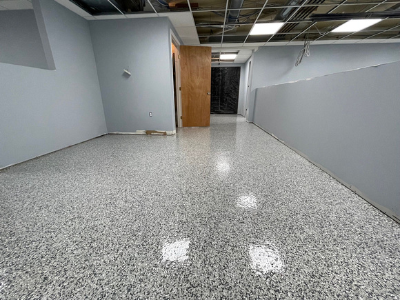 Commercial Space HERMETIC™ Flake by DCE Flooring LLC 19