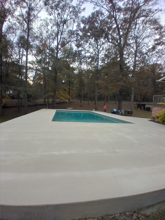 Pool thin finish, CSS, PCC desert beige & chocolate by Kevin Mcilwain 6
