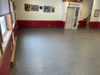 Two Harbors Fire Department meeting area flake by Northern Elite Epoxy 6