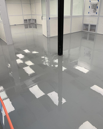 Commercial Building HERMETIC™ Neat by Superior Garage Floors 2