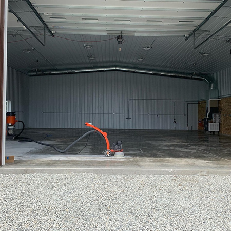 Commercial garage flake by M&F Custom Epoxy And Coatings - 6