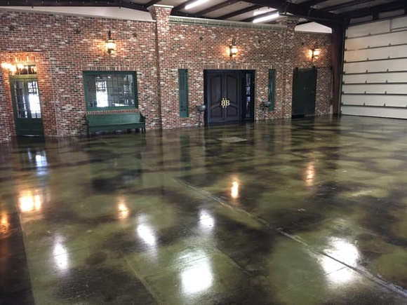 Machine shed antique black and antique green stain by Southern Illinois Ecoblast @soillecoblast - 3