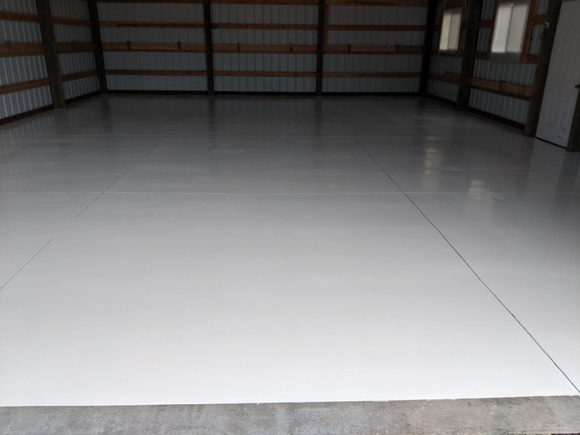 Pole barn Neat in White by Concepts ON Concrete - 3