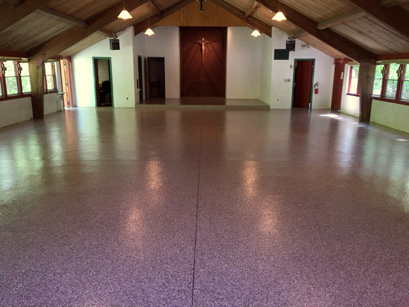 #23 Chapel at a campground, MA by Classic Seamless Floors by Chapdelaine Inc. - 1