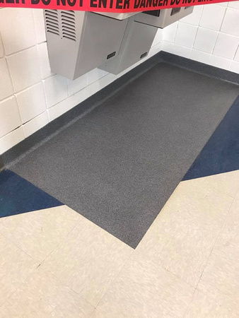 #46 Boone Elementary drinking fountains quartz and cove base by Extreme Floor Coatings, LLC - 3