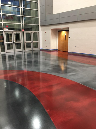 Geneva Central School District HS - Architectural firm Clark Patterson Lee reflector by Surface Tech and Keystone creations PA - 1