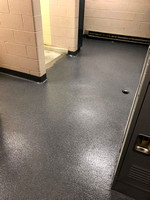 #11 Locker room Had to use Tnemec's high content moisture primer but used PT-1 throughout by Extreme Floor Coatings, LLC - 14