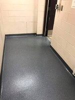 #11 Locker room Had to use Tnemec's high content moisture primer but used PT-1 throughout by Extreme Floor Coatings, LLC - 17