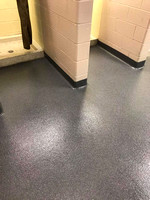 #11 Locker room Had to use Tnemec's high content moisture primer but used PT-1 throughout by Extreme Floor Coatings, LLC - 2