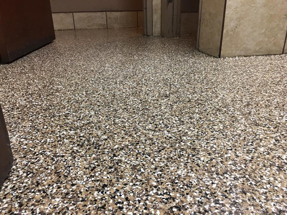 #46 Commercial bathroom flake by Hopkins Flooring LLC - 5