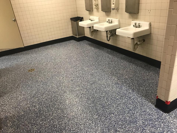 #53 School bathroom flake by All Phase CPI Inc. - 1