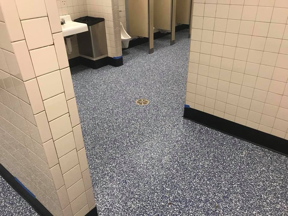 #53 School bathroom flake by All Phase CPI Inc. - 2