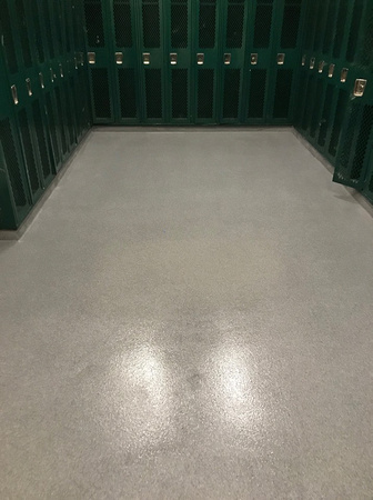 Nipmuc High School locker room quartz by Boston Concrete Artisans LLC @bostonconcreteartisans - 5