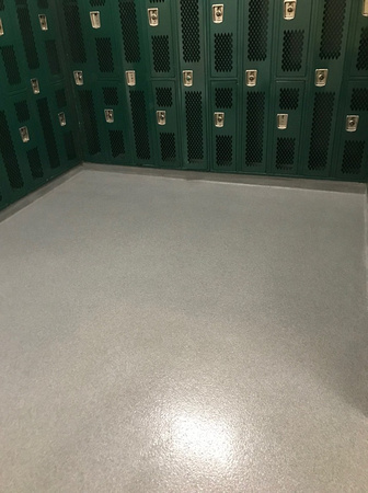 Nipmuc High School locker room quartz by Boston Concrete Artisans LLC @bostonconcreteartisans - 3