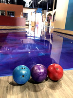 #11 Bowling alley purple ECS blue and concord grape with russet highlights and broadcasted glowstones reflector by Precision Concrete Artistry - 1