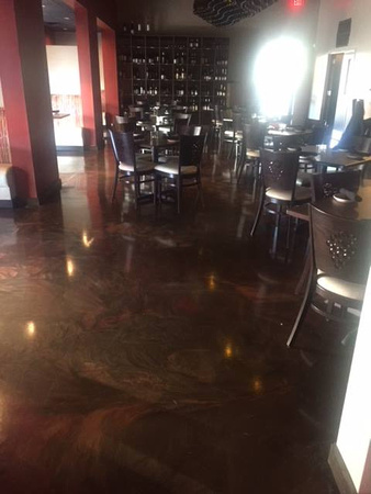 #17 Mermaid Winery in Virginia Beach reflector by Distinguished Designs Decorative Concrete - 5