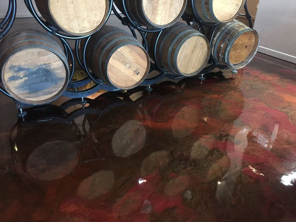 #17 Mermaid Winery in Virginia Beach reflector by Distinguished Designs Decorative Concrete - 9