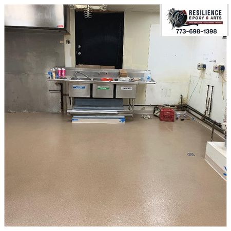 Commercial kitchen quartz by Resilience epoxy & arts @resilienceepoxy - 1