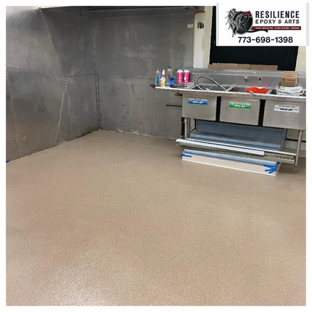Commercial kitchen quartz by Resilience epoxy & arts @resilienceepoxy - 8