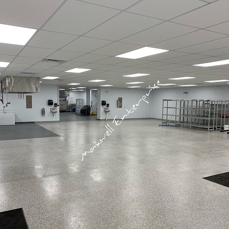 On Cue training center and bakery in Stillwater, OK combo flake and quartz by Maxwell Enterprise IG-maxwellenterprise - 1