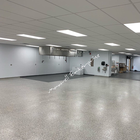 On Cue training center and bakery in Stillwater, OK combo flake and quartz by Maxwell Enterprise IG-maxwellenterprise - 2