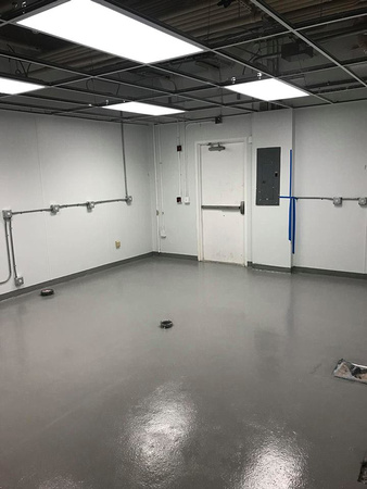 Commercial kitchen at Tradition Town Hall quartz by Super Floor Coatings, LLC - 1