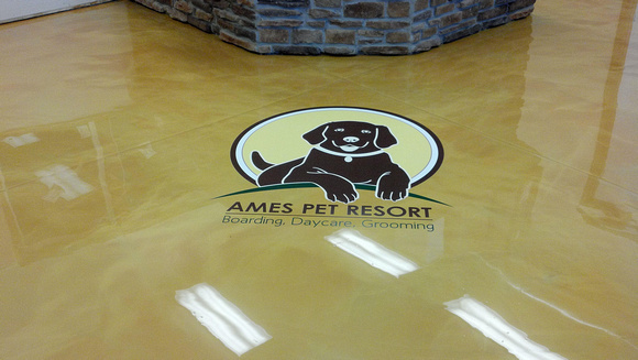 Ames Pet Resort reflector