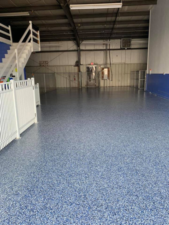 Happy Puppy in Naperville, IL flake by American Floor Coatings - 4