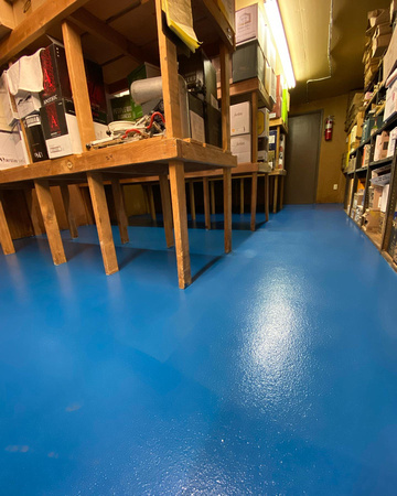 Liquor Store Neptune wine and liquors with a country blue QUARTZ™ Floor by Grip-Tech Floor Coatings 6