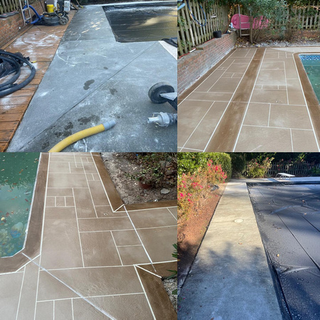 Pool deck thin finish by The Surface Pros, Inc 4