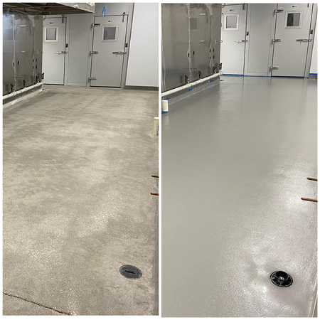 Commercial Kitchen at Castle Ridge - Lakefront Restaurant - Wedding and Conference Center HERMETIC™ Quartz Floor by Southern Illinois Epoxy 3