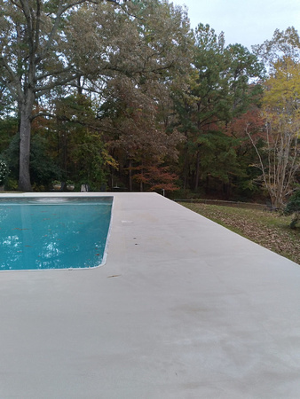 Pool thin finish, CSS, PCC desert beige & chocolate by Kevin Mcilwain 5