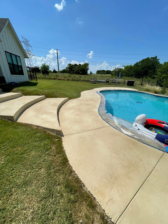 Patio and pool deck THIN-FINISH™ by TexCoat Decorative Concrete 7