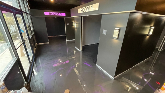 Tanning salon at Sol Tanning in West Chester, REFLECTOR™ Enahancer by DCE Flooring LLC 14