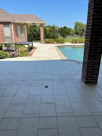 Pool Deck Coatings by Kevin C Durant with TexCoat Decorative Concrete 5