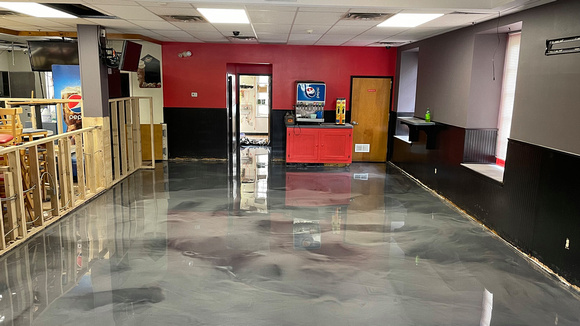Commercial Steak and Hoagie Factory Richboro reflector by DCE Flooring LLC 1