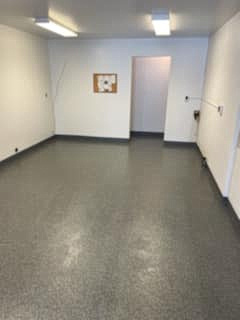 Two Harbors Fire Department meeting area flake by Northern Elite Epoxy 3