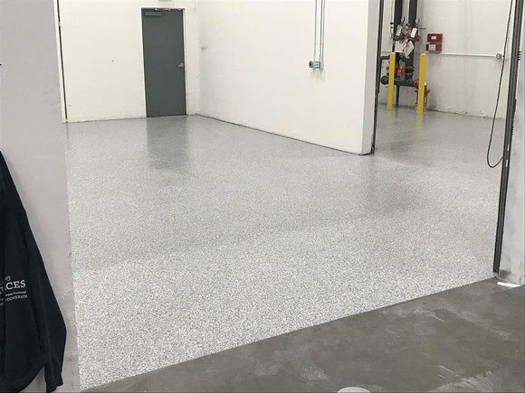 Industrial facility 2K sf flake by Alternative Surfaces 1