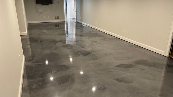 HOP combo HERMETIC™ Flake and REFLECTOR™ Enhancer by DCE Flooring LLC 6