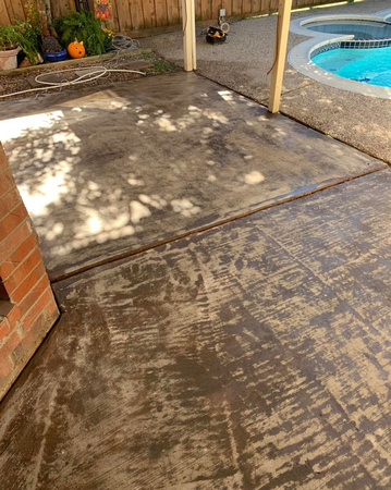 Pool deck thin finish by Finest Floors of Texas 6
