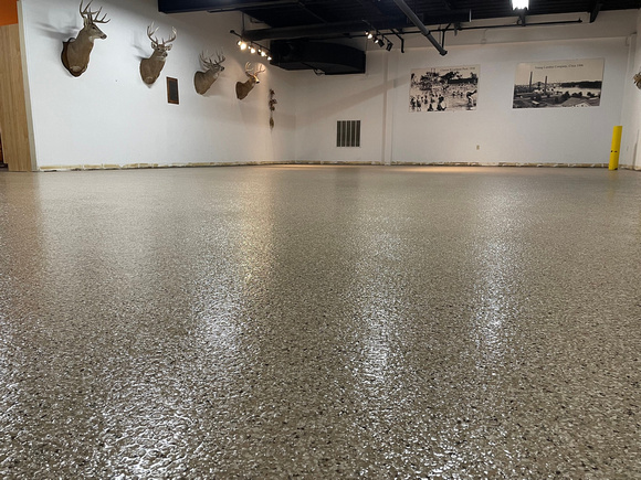 The Sawmill Museum flake by Designer Concrete, LLC. in Clinton Iowa  3