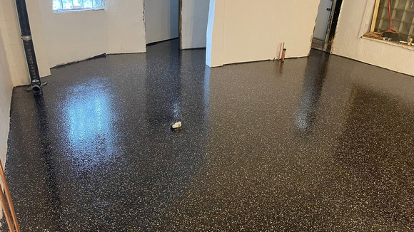Commercial kitchen flake by DCE Flooring LLC 5