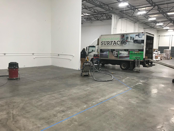 Industrial facility 2K sf flake by Alternative Surfaces 7