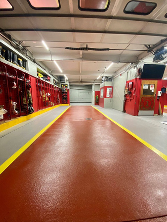 Fire station stout by Grip-Tech Floor Coatings 2