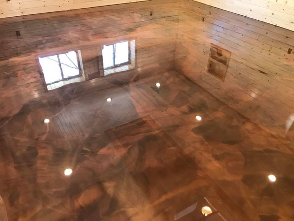 HOP reflector done in 2018 by Quality Interior Finishes LLC over sub floor 2