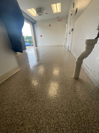 Blood donation center HERMETIC™ Flake by DCE Flooring LLC 2