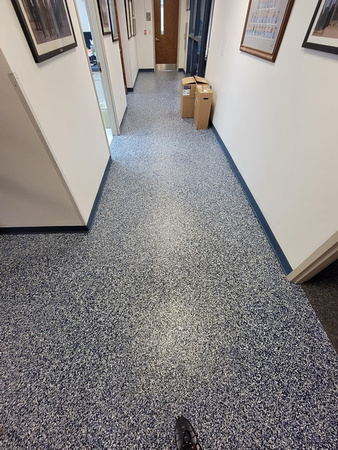 Richmond Heights Police Department and Fire Department, Richmond Heights, Missouri HERMETIC™ Flake by Central Epoxy Flooring 5